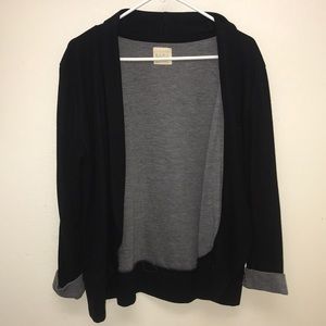 Black Zara Cotton Blazer/Jacket